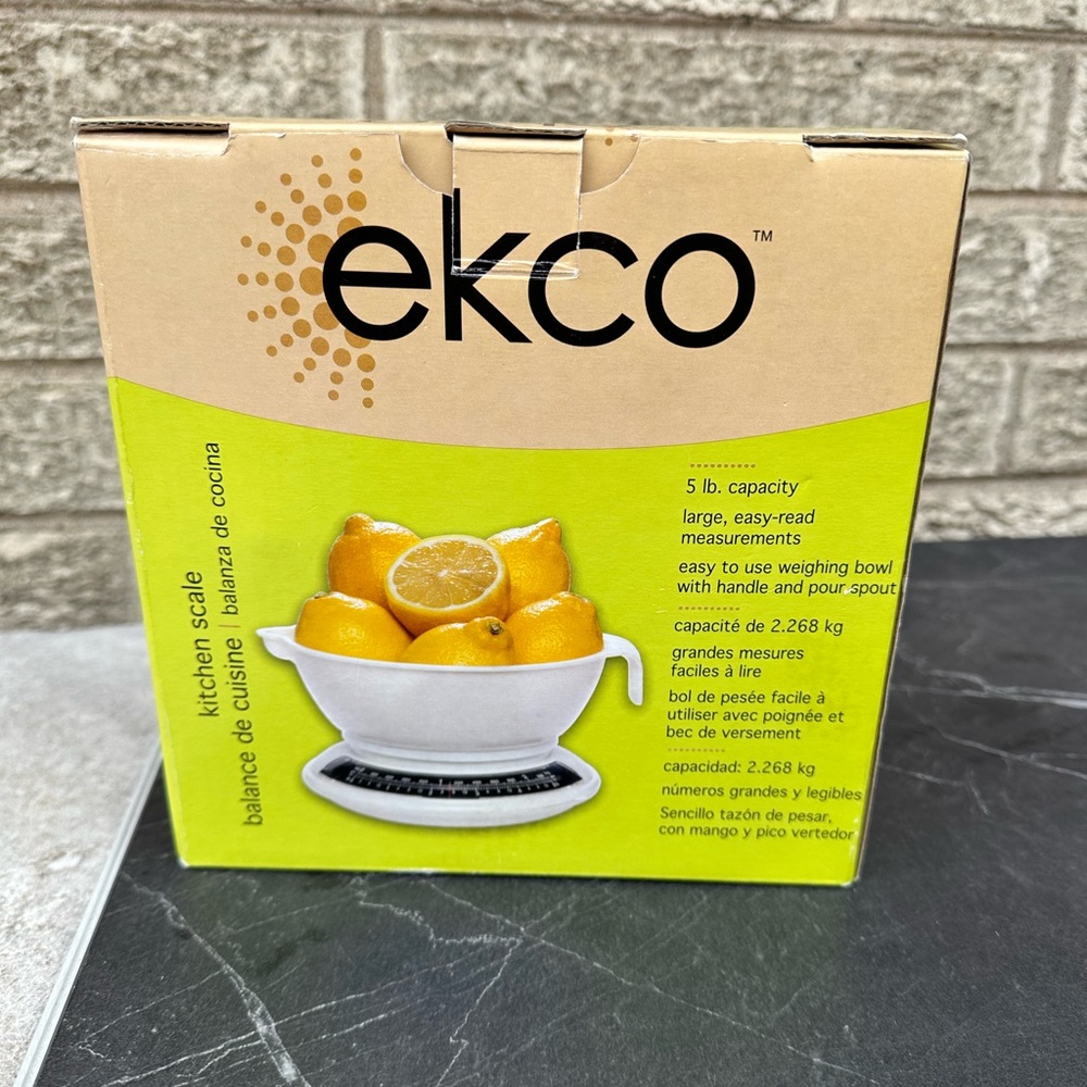 Ecko White Kitchen Scale new